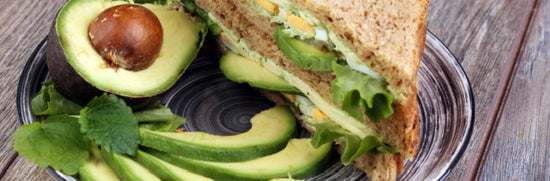 Avocado Sauerkraut Sandwich
