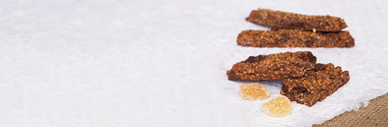 Ginger and Chocolate Protein Bars