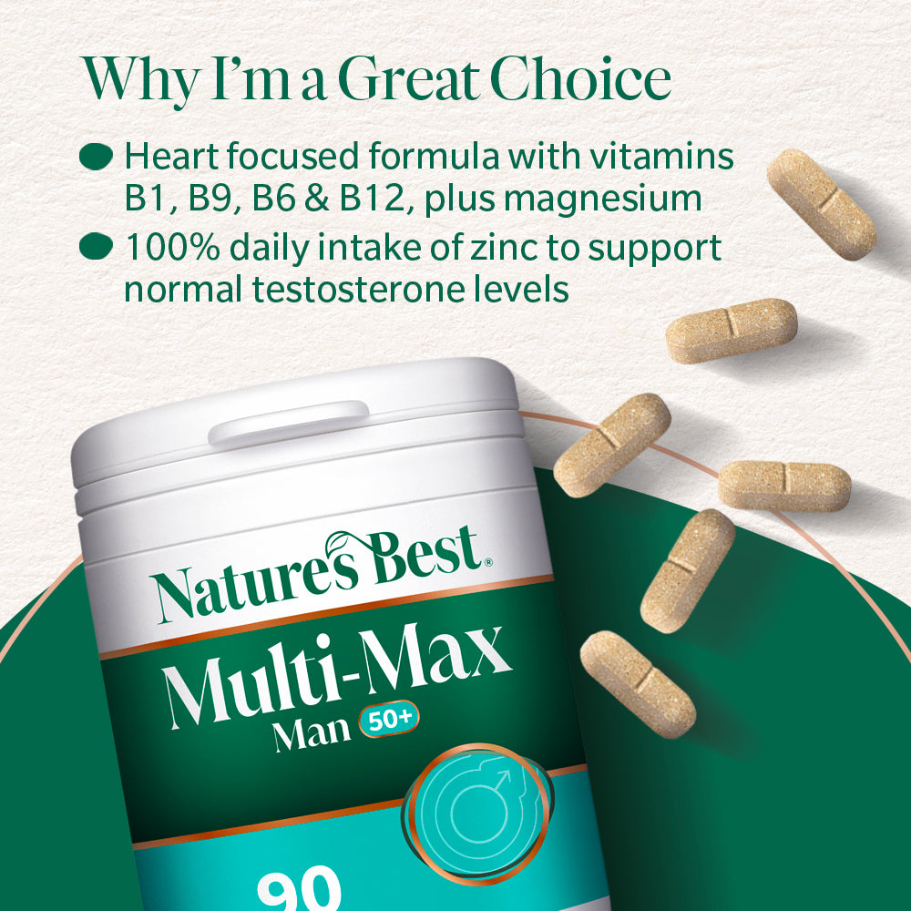 Multi-Max Man 50+ Multivitamin
