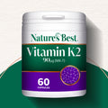 Nature's Best Vitamin K2 supplement container on a white background