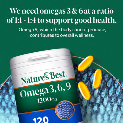 Omega 3, 6, 9 with Vitamin D3