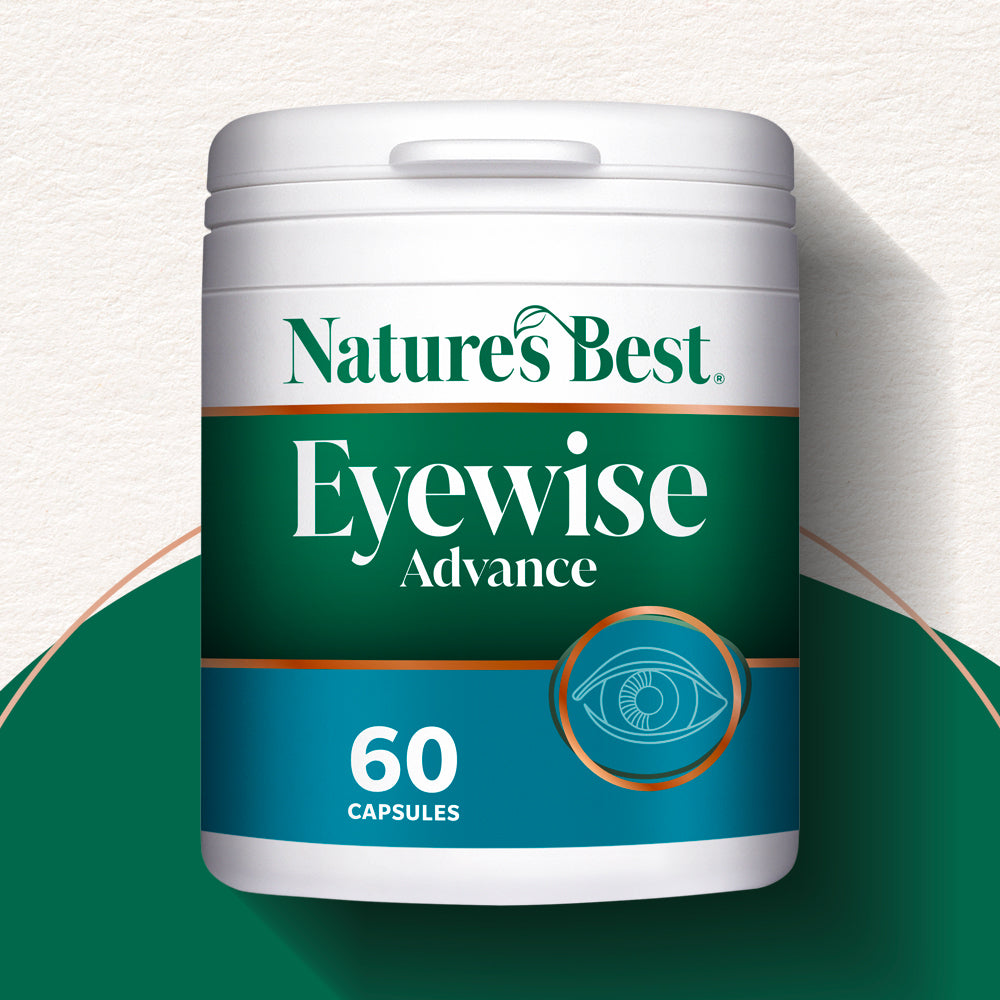 Nature's Best Eyewise Advance supplement container on a white background