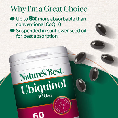 Ubiquinol 100mg