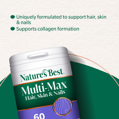 Multi-Max Multivitamin for Hair, Skin & Nails