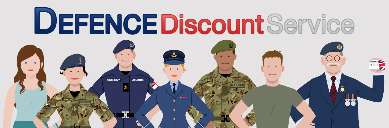 Defence Discount Service Header Image