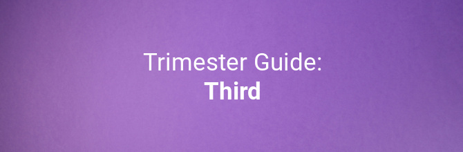 Everything you need to know about your third trimester