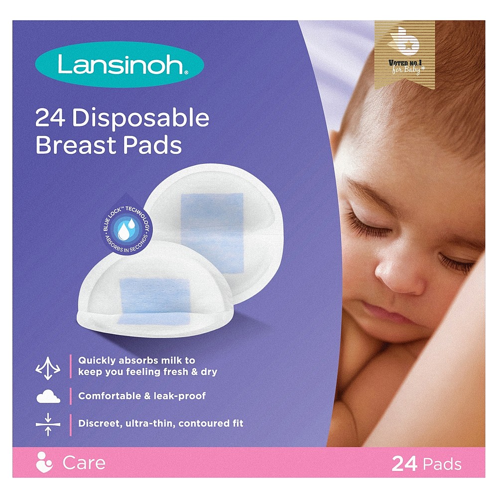 Lansinoh Disposable Breast Pads 24 Pack, Inish Pharmacy