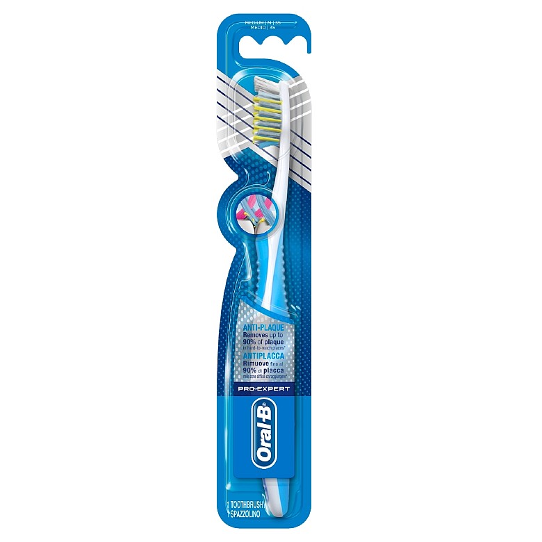 Oralb Pro Expert Cross Action Anti Plaque Toothbrush