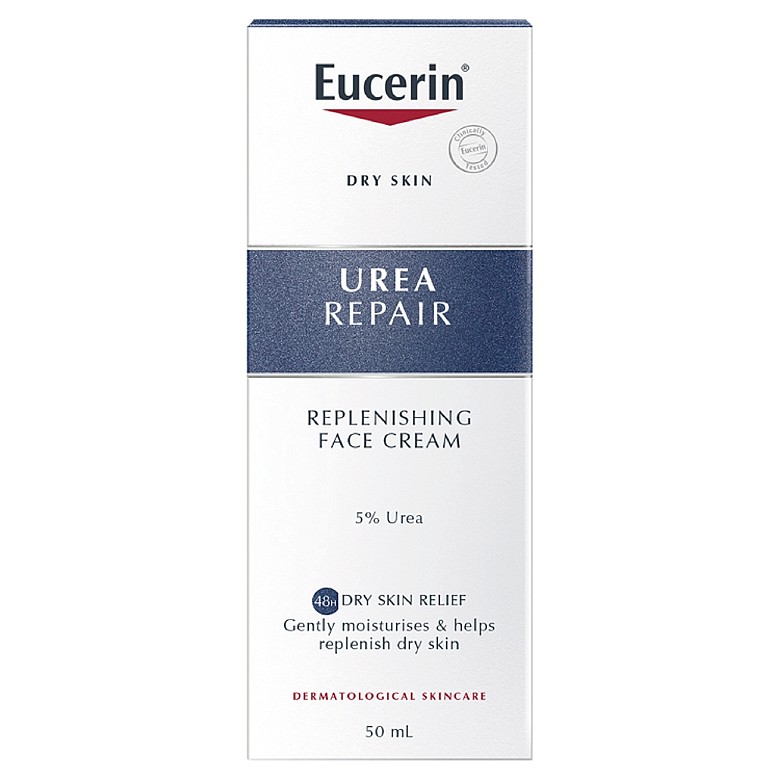 Eucerin Dry Skin Replenishing Face Cream - 5% Urea 50ml