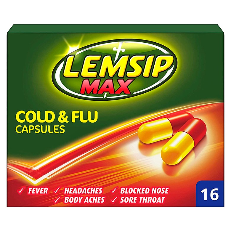 Lemsip Max Cold & Flu Capsules