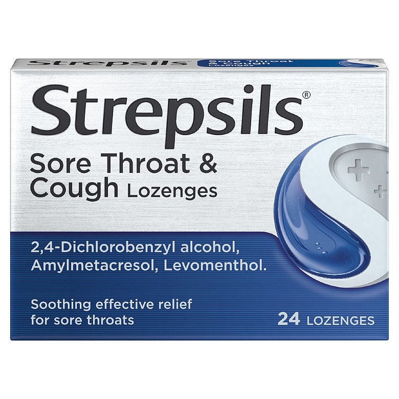 Strepsils Sore Throat & Cough Lozenges 24