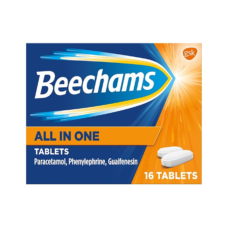 Beechams All In One Tablets 16 Tablets