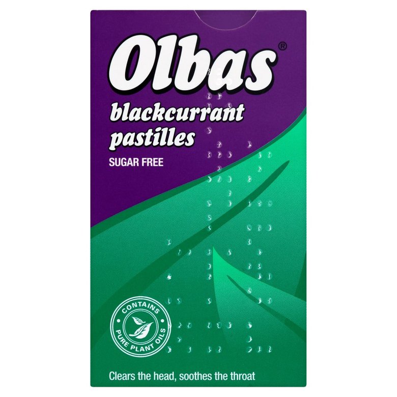 Olbas Blackcurrant Pastilles | Nature's Best Pharmacy