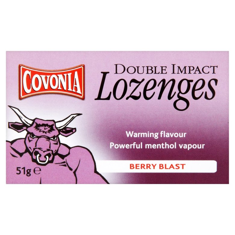 Covonia Double Action Cough Lozenges Berry Blast 51G