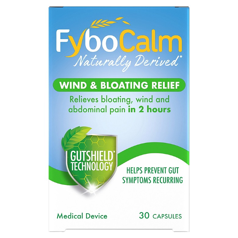 Fybocalm Wind & Bloating Relief Capsules 30