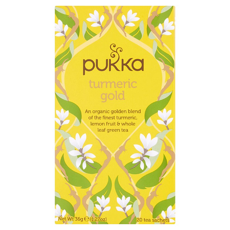 Pukka Organic Turmeric Gold Tea Nature S Best