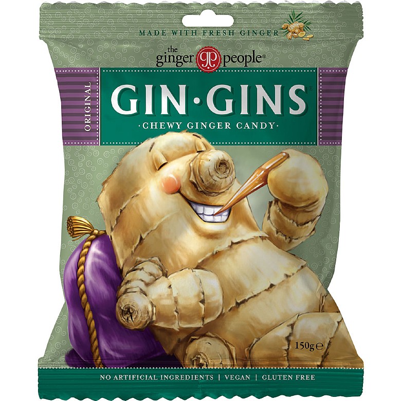 Ginger People Gin Gin Original Chewy Candy 150G