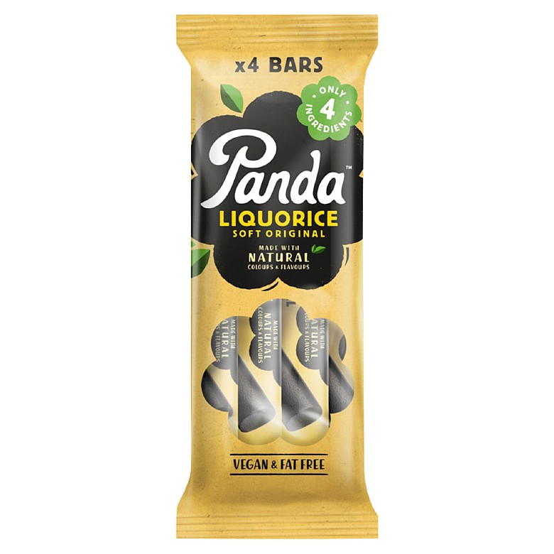 Panda Liquorice Bars 4 Pack 4 Bars