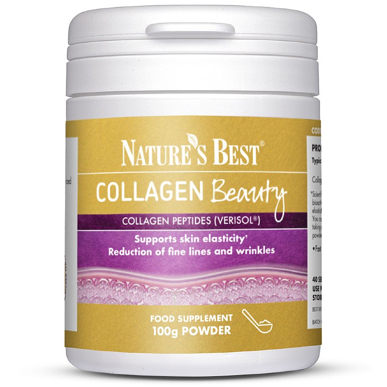 Collagen Beauty Powder, Supports Skin Elasticity & A Reduction Of Fine Lines & Wrinkles 100 Grams