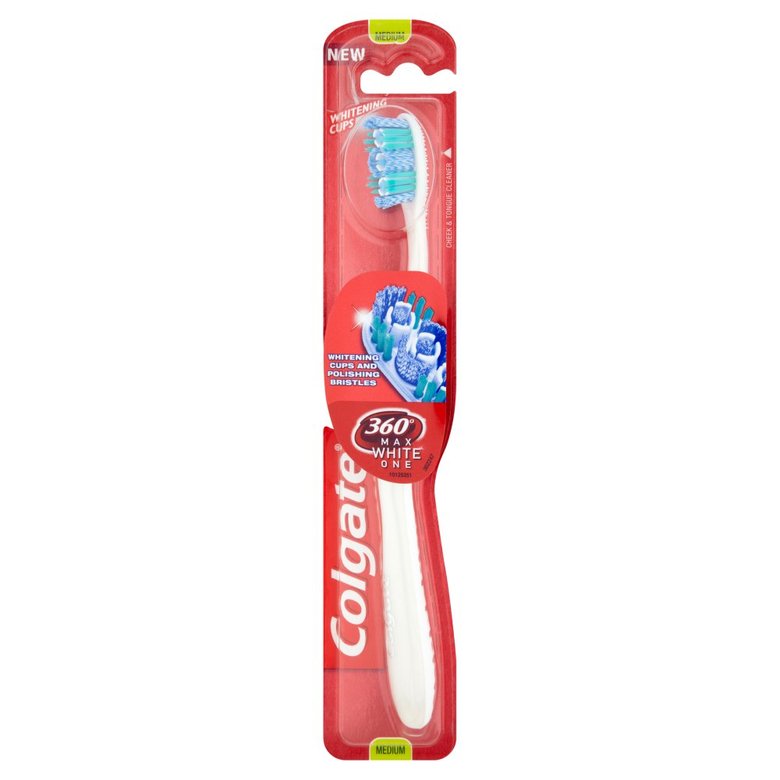 Colgate 360o Max White One Toothbrush Nature's Best Pharmacy