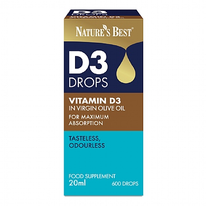 Vitamin D3 Drops 20ml